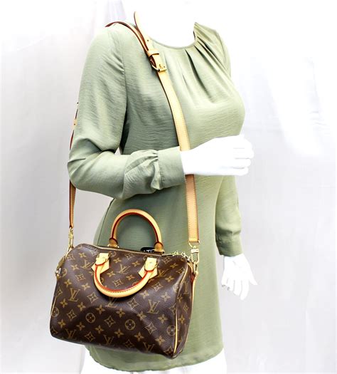 lv speedy 25 bandouliere|louis vuitton speedy 25 measurements.